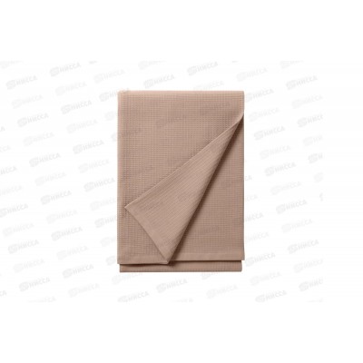 Простыня В.Н. 200*180 Вафля+ровное полотно С003/0201 01 Мокко