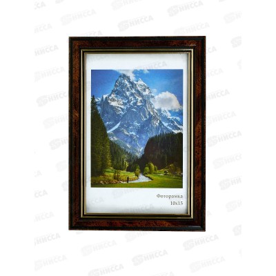 Фоторамка пл. Арона 10*15 382 коричн.*12