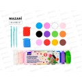 Масса д/лепки MAZARI 12цв., стек 3шт. М-4199-12 *120 Масса д/лепки MAZARI 12цв., стек 3шт. М-4199-12 *120