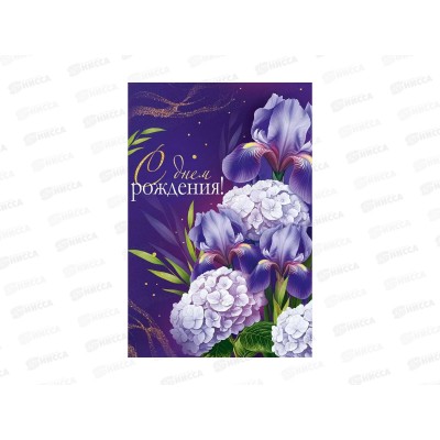 Открытка ИП С Днем рождения! 30001439  *10