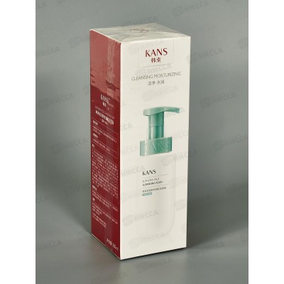 KANS Успокаивающая мягкая очищающая пенка для лица 200мл