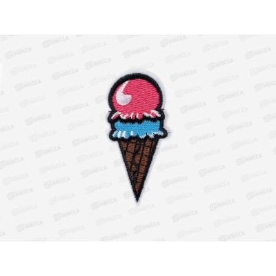 Термоаппликация Мороженое 7,2*3,5см 1881029 *10