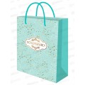 Пакет подарочный MI 26,4х32,7х8см Маленькие пузырьки, ППК-7815 *12