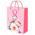 Пакет подарочный MI 26,4х32,7х8см Праздник красоты, ППК-7688 *12