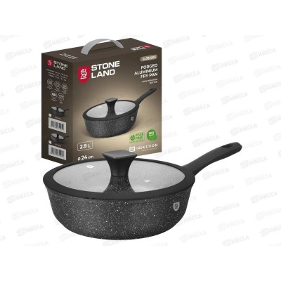 Сковорода Stone Land SL78-003 2,9л 24см алюминиевая