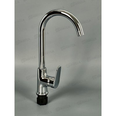 Смеситель д/кухни с гайкой, хром, EM4093  *10