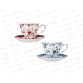 Набор чайный 4пр. Дуэт MILLIMI, 220мл, фарфор, 802-514 г Набор чайный 4пр. Дуэт MILLIMI, 220мл, фарфор, 802-514 г