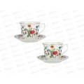 Набор чайный 4пр. Аличе MILLIMI, 225мл, фарфор, 802-567 г Набор чайный 4пр. Аличе MILLIMI, 225мл, фарфор, 802-567 г