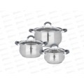 Набор кастрюль 6пр Вена (1,9л+3,6л+6,0л) VETTA 822-298  г