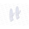 Крючки самоклеящиеся 2шт, двойные, пластик VETTA 440-400   г
