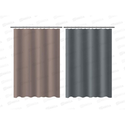 Штора д/ванной 461621 VETTA &quotФора&quot 180см, с утяжелителем, 2 цвета  г
