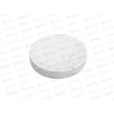 Мыльница &quotМрамор&quot Vetta (полирезин), 11х11х2,1см, бело-серый 463-559 г