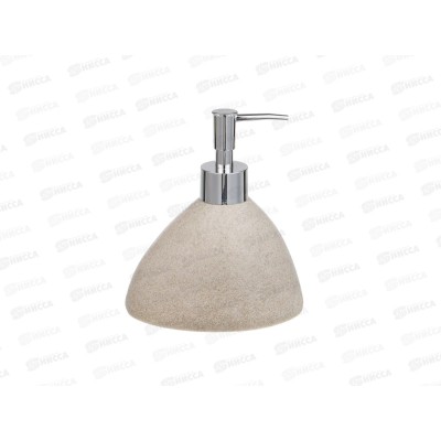 Диспенсер д/жид. мыла "Дюна" 300мл Vetta бежевый 13х8х15,5, 463-564 г Диспенсер д/жид. мыла "Дюна" 300мл Vetta бежевый 13х8х15,5, 463-564 г