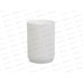 Стакан д/ванной &quotДюна&quot Vetta смола, белый 6,6х6,6х9,5см, 463-613  г