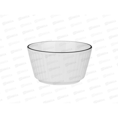 Салатник 350мл Соло, 11,5х6см, фарфор, MILLIMI, 816-003  г