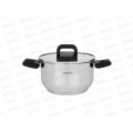 Кастрюля  2,4л Манн SATOSHI, стекл. крышка, индукция 822-299  г