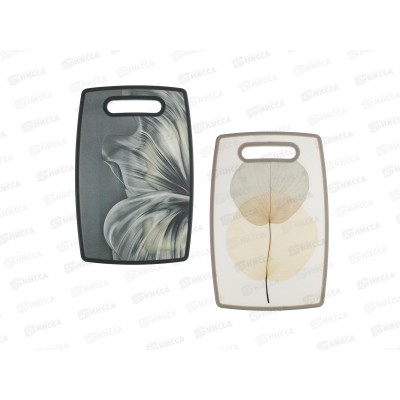 Доска разделочная 20х30х1,2см VETTA полипропилен, 2 диз. 852-161    г