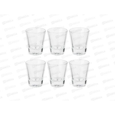 Набор стопок 6шт 50мл Анимал MILLIMI стекло, 878-697  г