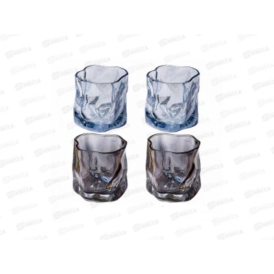 Набор стаканов 4шт 180мл MILLIMI стекло, 878-719  г