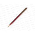 Ручка подар. шар. Brauber Slim Burgundy  0,7мм синяя 141403 *1