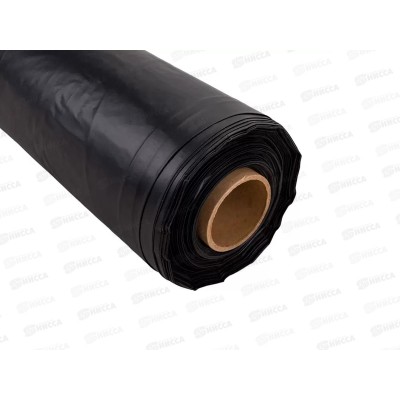 Пленка п/э 100мк рулон ширина 1,5м *100 П Эконом черная
