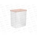 Банка 1,1л для сыпучих продуктов HELSINKI персиковая карамель РТ170710040