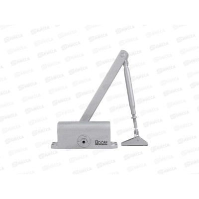 Доводчик дверной DORF Economy до 110кг, антрацит, L8224