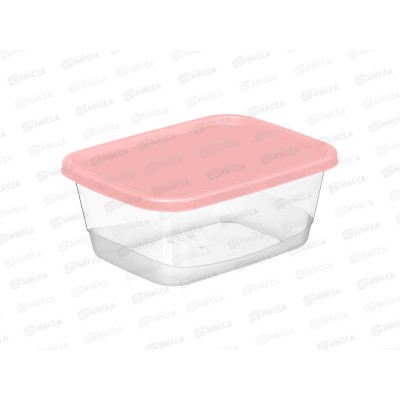 Контейнер д/прод. 0,5л прямоугольный розовый 223151908/04 *20 Контейнер д/прод. 0,5л прямоугольный розовый 223151908/04 *20