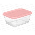 Контейнер д/прод. 1,5л прямоугольный розовый 223152108/04 Контейнер д/прод. 1,5л прямоугольный розовый 223152108/04
