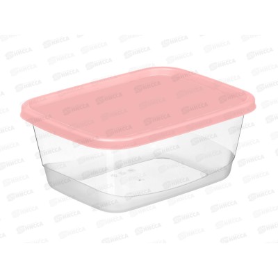 Контейнер д/прод. 1,5л прямоугольный розовый 223152108/04 Контейнер д/прод. 1,5л прямоугольный розовый 223152108/04