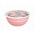 Миска 2,1л Latina с/к с декором &quotСад пионов&quot розовый 223152308/04