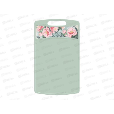 Доска раздел "Bergamo" прямоуг 335*220*4мм "Сад пионов" 223153017/03 Доска раздел "Bergamo" прямоуг 335*220*4мм "Сад пионов" 223153017/03