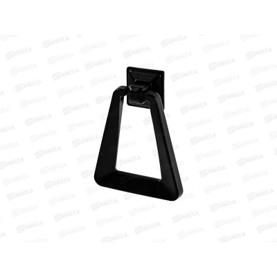 Ручка мебельная кнопка трапеция черный (066312)  Ж