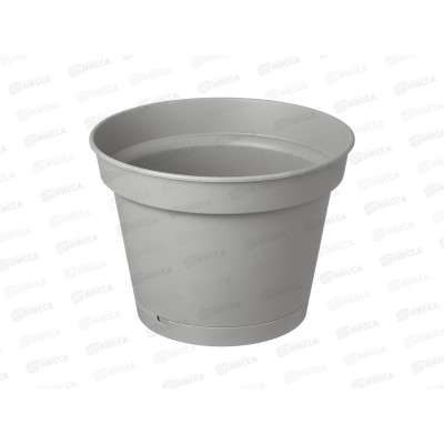 Горшок д/цв. &quotMint&quot D310мм 10,7л с/п Серый 221612235/03  *14