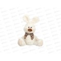 Игрушка ТМ "Relana" Зайчик белый с кор. бантиком 25см, RL24130-25 Игрушка ТМ "Relana" Зайчик белый с кор. бантиком 25см, RL24130-25