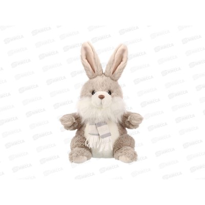 Игрушка ТМ "Relana" Зайчик в шарфике 23см, RL25058-23 Игрушка ТМ "Relana" Зайчик в шарфике 23см, RL25058-23