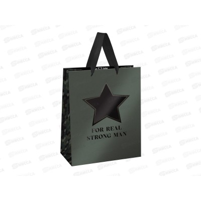 Пакет подарочный 11*14*6,5 MESHU &quotFor man&quot, MS_61687 *12