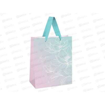 Пакет подарочный 18*23*10см MESHU &quotFloral gradient&quot, MS_66142 *12