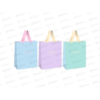 Пакет подарочный 18*23*10см MESHU &quotMonochrome&quot, MS_66149 *12