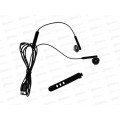 Наушники вкладыши Туре-С разъем с МК длина 1.2м More choice G19a Black