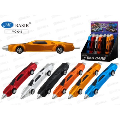 Ручка авт. BASIR детская Гоночная Машина, МС-043 *24 Ручка авт. BASIR детская Гоночная Машина, МС-043 *24