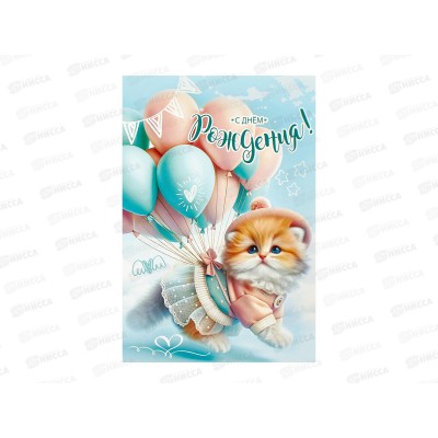 Открытка ЛиС А5 С Днём Рождения, 5.0001989 Открытка ЛиС А5 С Днём Рождения, 5.0001989