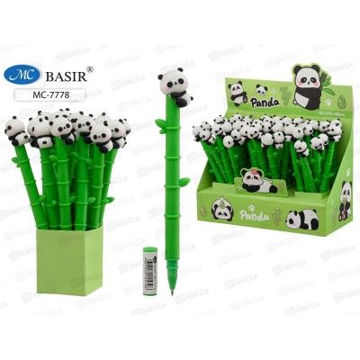 Ручка шар. BASIR Панда,син. МС-7778 *48 Ручка шар. BASIR Панда,син. МС-7778 *48