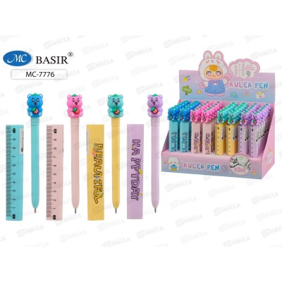 Ручка шар. BASIR Мишка,MC-7776*48 Ручка шар. BASIR Мишка,MC-7776*48