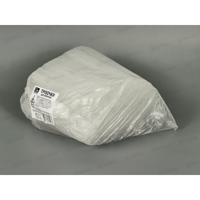 Трубочки Grifon для напитков 250шт 21см прозрачные в упак  *60 105-152