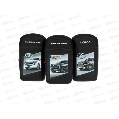 Зажигалка BRUNOJET Rubberized Black PREMIUM CAR 99760-97