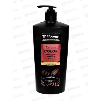 Tresemme шампунь 650мл для волос Кератин и цвет для окрашенных *8 Tresemme шампунь 650мл для волос Кератин и цвет для окрашенных *8