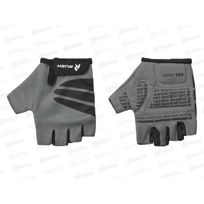 Велоперчатки RUSH HOUR STANDART GEL р.М серый, 01-3020, 385174 гб Велоперчатки RUSH HOUR STANDART GEL р.М серый, 01-3020, 385174 гб