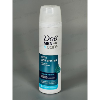 Дав Гель для бритья 200мл Увлажняющий men *6