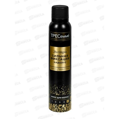 Мусс Tresemme для укладки волос Экстримальная фиксация 200мл